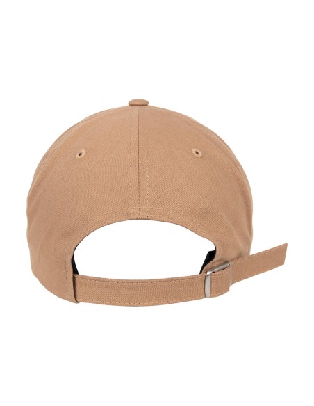 FLE-7708MS-Casquette incurvée à 6 panneaux avec languette en métal (7708MS) 2